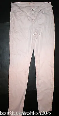 New $195 J Brand Jeans Super Skinny Nude Mid Womens Pale Pink Pastel Romantic 30 • $20.65