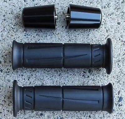 Kawasaki Ninja 250 400 ZX6 ZX6R ZX7 ZX9 ZX10 ZX10R ZX14 Hand Grips & Bar Ends • $24.95