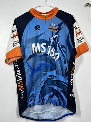 Voler MS 150 Bike Tour Cycling Jersey Mens XL North Central Chapter 2010 • $16.95