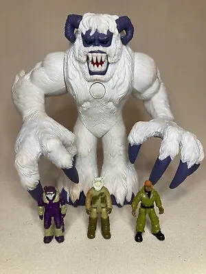 2006 MATCHBOX Mega Rig Arctic Adventure Yeti Abominable 7  & Soldiers Lot Of 4 • $28.95