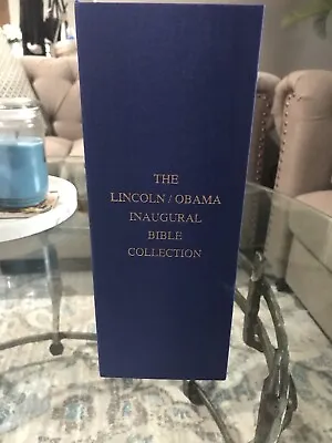 The Lincoln Obama Inaugural Bible Collection - President Obama • $49