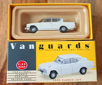 Vanguards VA35002 Ford Classic 109E Ermine White 1:43 Scale NEW • £19.95