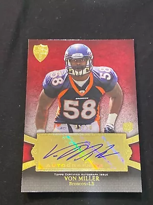 Von Miller 2011 Topps Supreme Auto Autograph #31/50 • $50