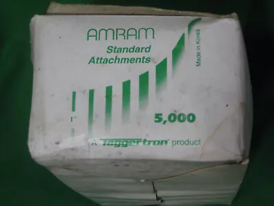 AMRAM Attachments - Tie Fasteners-  1   Long-5000- -NEW-OLD STOCK -Taggertron • $20