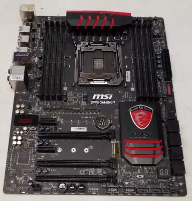 MSI Motherboard X99S GAMING 7 LGA 2011-v3 Intel X99 ChipsetDDR4 ATX PARTS! • $50