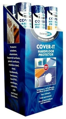 £27.20 • Buy Bond It Cover-it Temporary Waterproof Hardfloor/Carpet Protector 600mm X 25/50mm