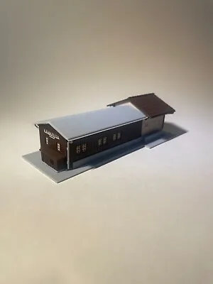Z-Scale Marklin Mini Club 8971 Freight Shed -PRE-BUILT IN GREAT CONDITION • $43.99