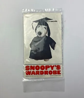 Vintage - Cap & Gown [ SNOOPY'S WARDROBE ] Made In HONG KONG In Bag • $26.06