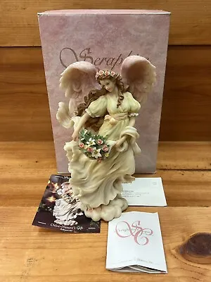 Seraphim Classics Angel Chloe Nature's Gift Large Figurine Box COA 12  • $63.71