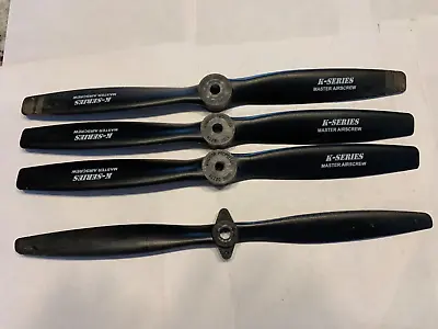 4 Master Airscrew 12 X8 K Series (1) 12x4 RC Airplane Propellers New Old Stock • $9.99