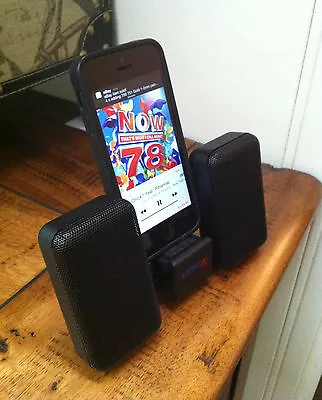 Zero Mobile Tablet Phone Iphone Galaxy Ipod Mp3 Player Portable Speakers DB • £9.97