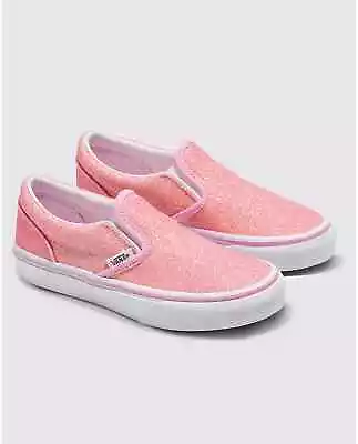 Nwt Vans Girls/youth Classic Slip On Glitter Sneakers/shoes Sze 13.new For 2024. • $26.99