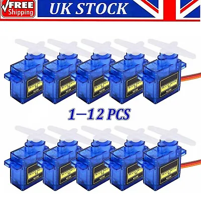 £4.74 • Buy 1-20PCS SG90 9G Gear Micro Servo Motor Tower RC Robot Helicopter Plane Car Boat