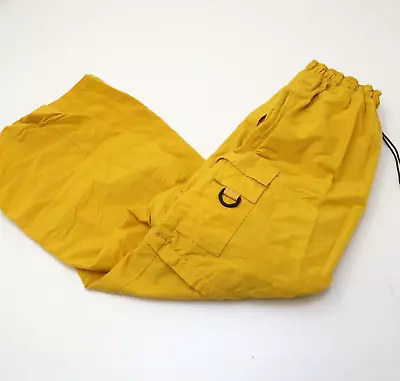 Athletic Works Track Parachute Pants Convertible Wide Leg Paratrooper Mens L • $24