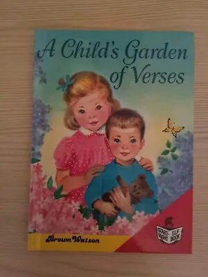 A Child's Garden Of Verses Robert Louis Stevenson 1980 Brown Watson Hardback • £4.50