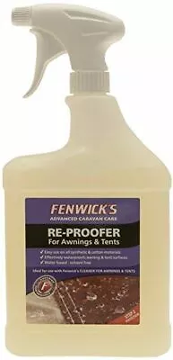 Fenwicks Re Proofer For Awnings And Tents 1 Litre Spray Gazebo Waterproof • £13.90