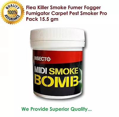 Flea Killer Smoke Fumer Fogger Fumigator Carpet Pest Smoker Insecto ProPack 15.5 • £3.70