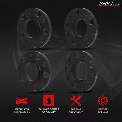 4X Hubcentric Wheel Spacers 5x120 15mm For BMW 1 SERIES(E82) E88 E30 E28 12x1.5 • $58.49