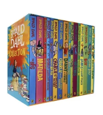$69.99 • Buy Roald Dahl Collection 18 Books Kids Box Set Fantastic Children Stories Gift