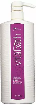 Vitabath Plus For Dry Skin Moisturizing Bath & Shower Gelee 900g / 32 Oz. • $48