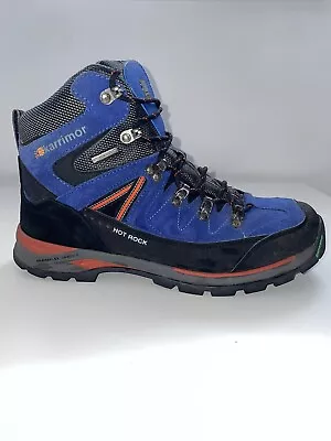 Karrimor Hot Rock Mens Walking Boots Uk 8 Hiking Camping Trekking Blue • £36.95