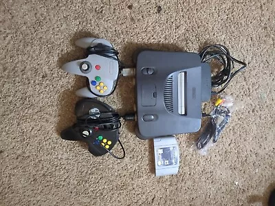 Nintendo 64 Home Console - Bundle With 2 Controllers 1 Game  • $89.99