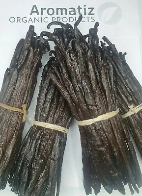 Bourbon Vanilla Pods  Madagascar Beans Grade A 2023 PREMIUM ORGANIC • $4.61