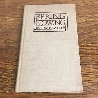Spring Plowing By Charles Malam Woodcuts By J.J. Lankes 1928 HC NoDJ 1stEd • $52