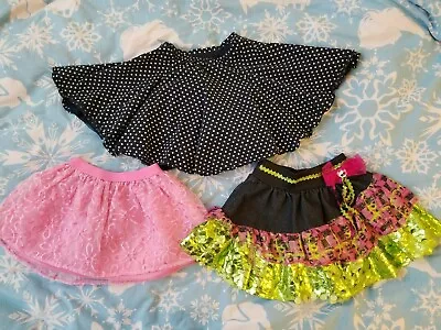 3 Pc Lot SKIRTS Sz 5-8 Monster High + Others ADORABLE!!!./ • $9