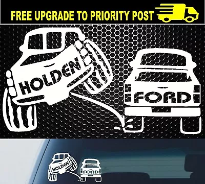 For HOLDEN COLORADO RODEO UTE 4x4 4wd Funny OFF ROAD Sticker 200mm • $7.99