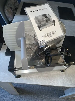 £15 • Buy Electric Meat Slicer Machine For Home 150W Include Stainless Steel Serrated