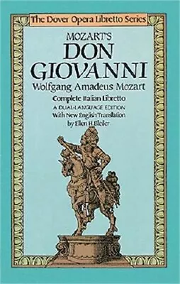 Mozart's Don Giovanni (Opera Libretto Series) (Paperback Or Softback) • $9.63