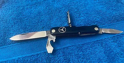 Vintage Accessorie Mercedes Benz Solingen Germany Pocket Knife Blades Cork Screw • $65