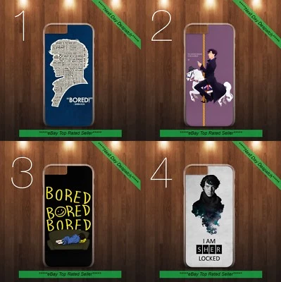 £6.36 • Buy Sherlock Tv Series/holmes/quotes Hard Phone Case Cover For Iphone/samsung Models