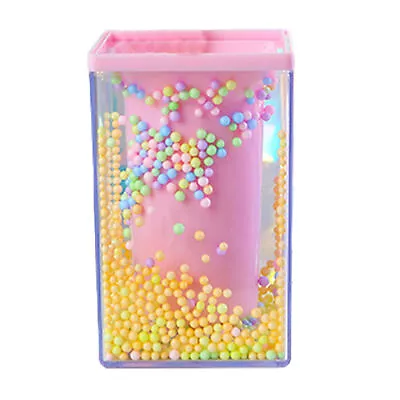 Pen Holder Multifunctional Portable Brush Storage Box Jewelry Organizer Acrylic • $12.89
