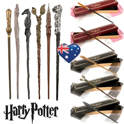 Harry Potter Magic Wand Hogwarts Academy Cosplay  Props Kid Wands Xmas Toys AU • $38.49