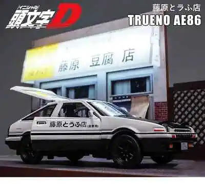 1:32 Scale AE86 Metal Model Car - Modified Diecast & Alloy Toy Car Initial D • £19.99