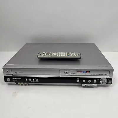 £5 • Buy Panasonic DMR-EZ45V DVD Recorder/VCR Combi, Freeview HDMI