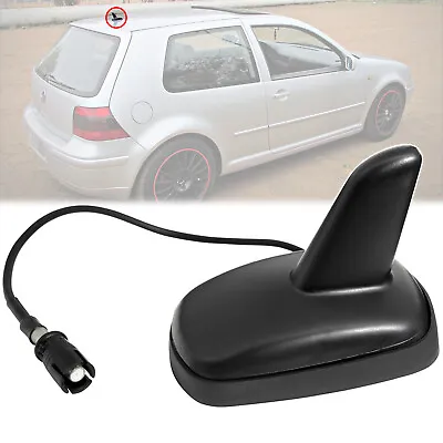 For VW Golf MK4 MK5 Passat B5 Jetta Shark Fin Car Roof Antenna Aerial Base AM FM • $13.10