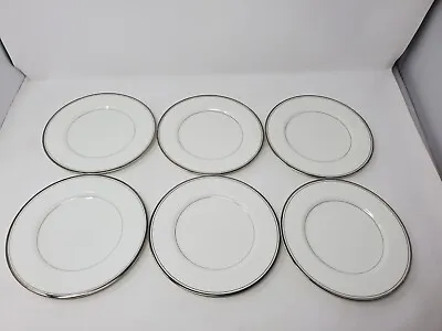 Lot Of 6 Mikasa Briarcliffe Bone China 7 1/2  Salad Plate A1-101 • $49.95