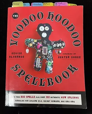 Voodoo Hoodoo Spellbook By Alvarado Denise • $17.50