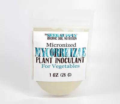 1 Oz Mycorrhizae For Vegetables - Micronized Endo Fungi Plant Inoculum  • $12.49