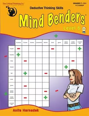 Mind Benders Ser.: Mind Benders Level 6 : Deductive Thinking Skills By Anita... • $6