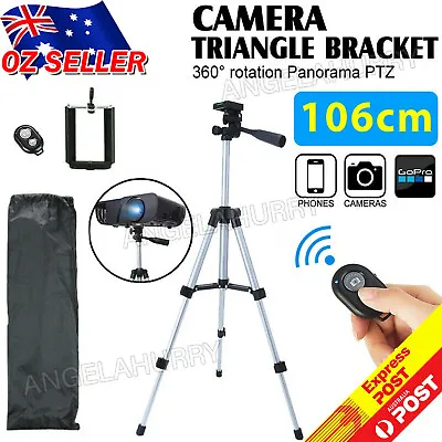 $13.85 • Buy Universal Adjustable Camera Tripod Mount Holder For IPhone Samsung Huawei NEW