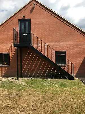 £1 • Buy Steel Staircase Metal Staircase Metal Fire Escape All Sizes  Domestic