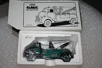 1st Gear Diecast 1:34 1952 GMC Truck Storey Tulsa OK Heavy Duty Wrecker   • $20