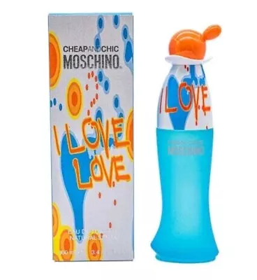 I Love Love By Moschino 3.4 Oz EDT Perfume For Women New In Box Still  Sealed  • $32