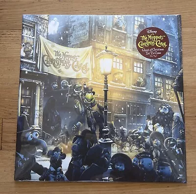 The Muppet Christmas Carol Ghosts Of Christmas Yet To Come Red Vinyl LP In Hand • $49.90