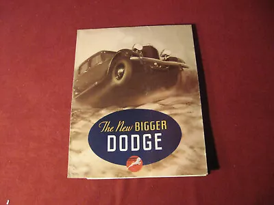 1934 Dodge Sales Brochure Booklet Catalog Old Original • $2.99