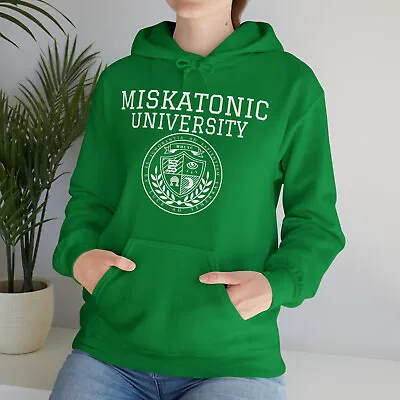 Cthulhu Miskatonic University Unisex Heavy Blend Hooded Sweatshirt • $40.90
